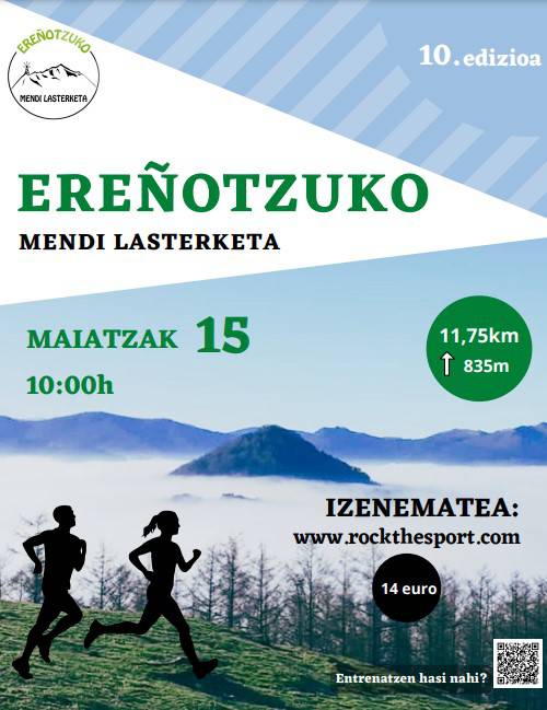 Datorren asteartetik zabalik, Ereñotzuko Mendi Lasterketarako izenematea