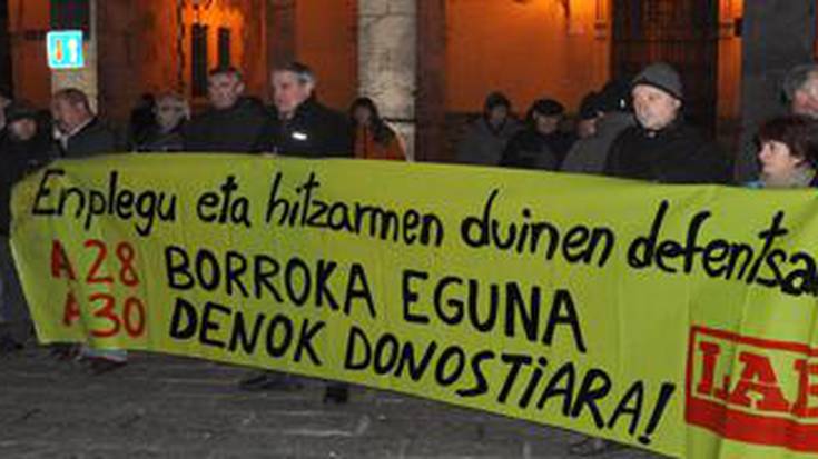 Lan eta negoziazio kolektiboa defendatu zuten atzo. 