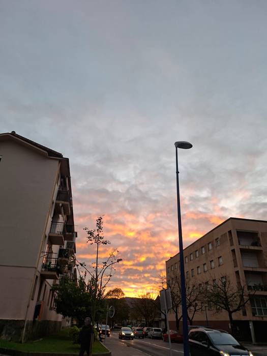 Gaur ere hotza goizean...