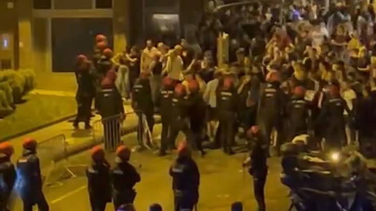 Kaxkoan izandako istilu larrien aurrean, Udalak eta Txosna Batzordeak adierazpenak elkarbanatu dituzte