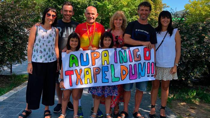 Iñigo Larrañaga txirrindulari hernaniarra izan da txapelduna, Espainiako Master lasterketan