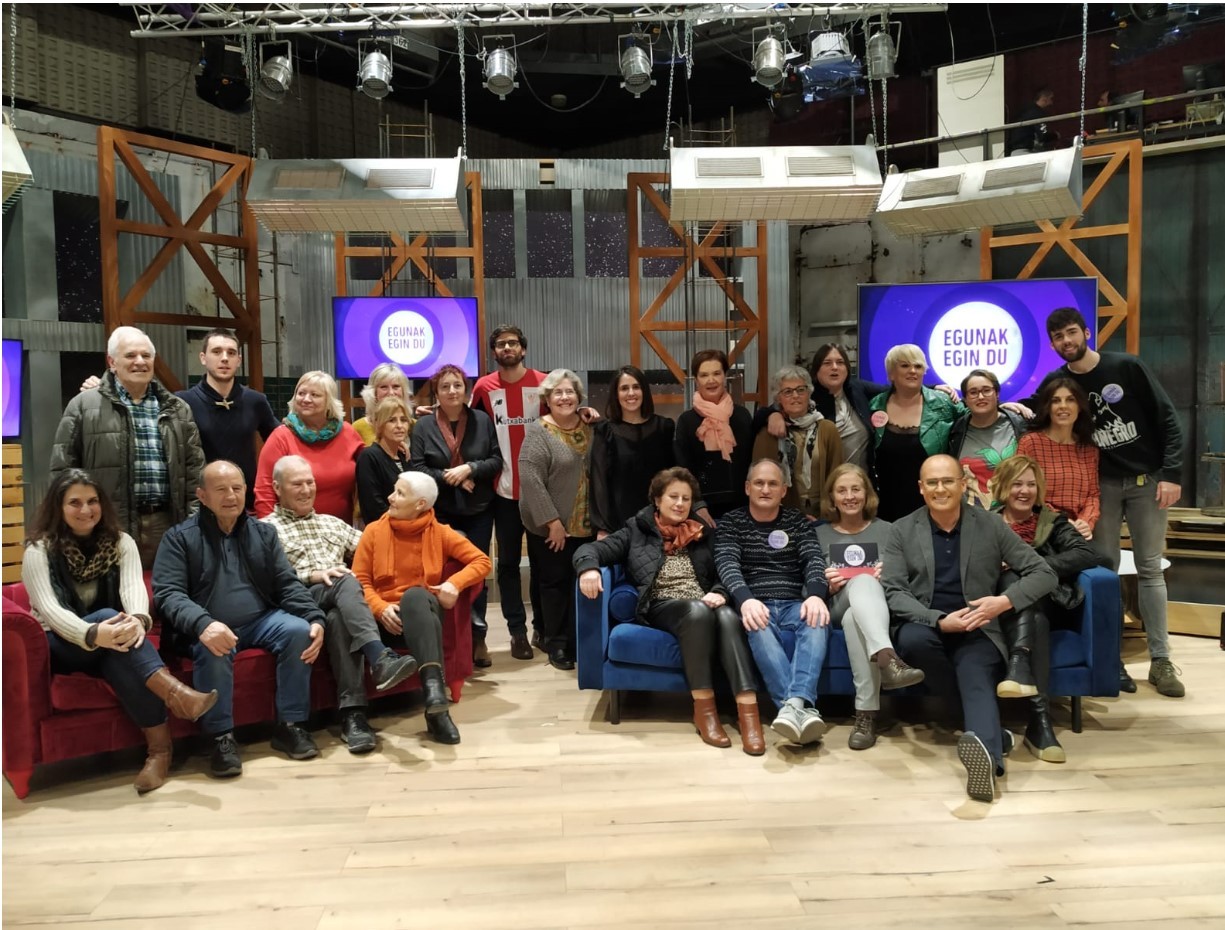 'Egunak egin du' programan izan ziren, mintzalagunak