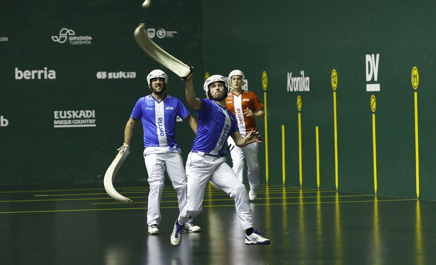 Aldaberen eta Juanenearen garaipenarekin, erabakita geratu da Jai Alai Summer Season txapelketako finala