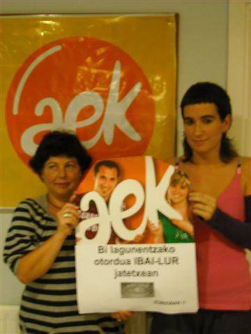 Begoña Garciak irabazi du Astigarragako AEK-ko 
galdera lehiaketa.  