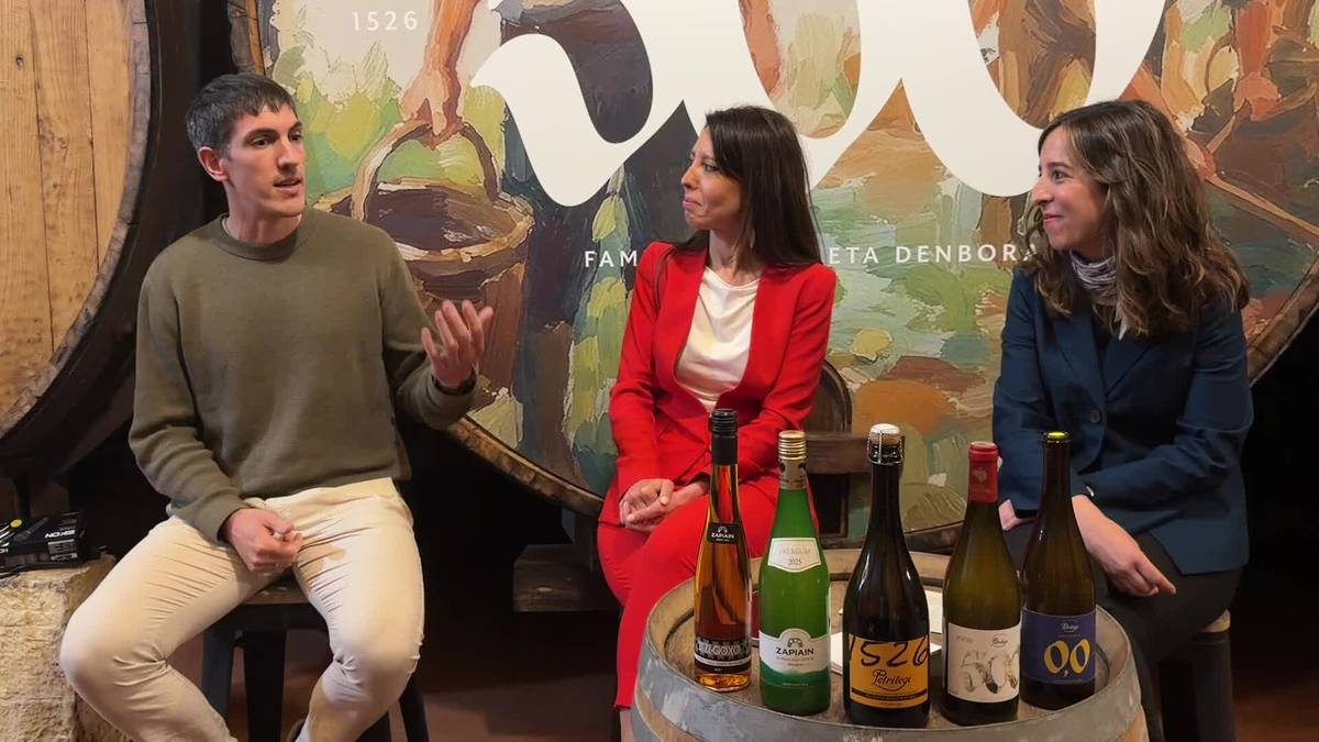 «Oso pozik eta eskertuta», Frankfurteko sagardo azokan bizitakoarekin