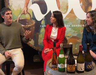 «Oso pozik eta eskertuta», Frankfurteko sagardo azokan bizitakoarekin