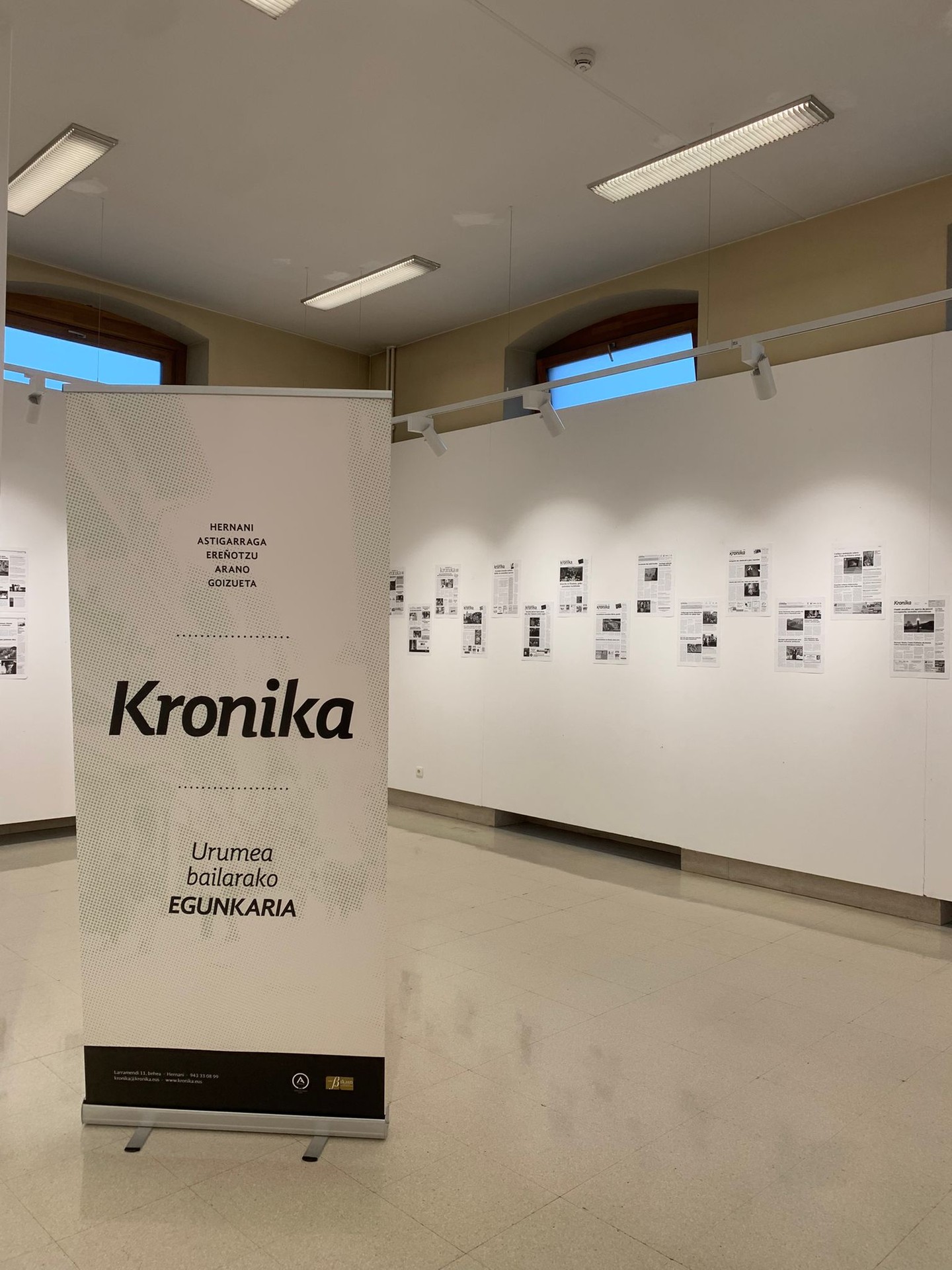 Kronikaren 25. urteurrena erakusketarekin eta solasaldiarekin hasiko da gaur Biterin
