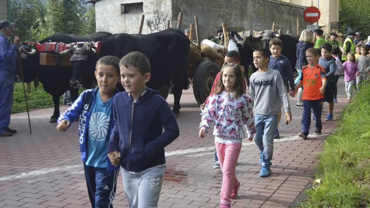Burgostik Pasaiara  iritsiko dira gaur idi eta gurdiak, Hernani eta Astigarraga pasata