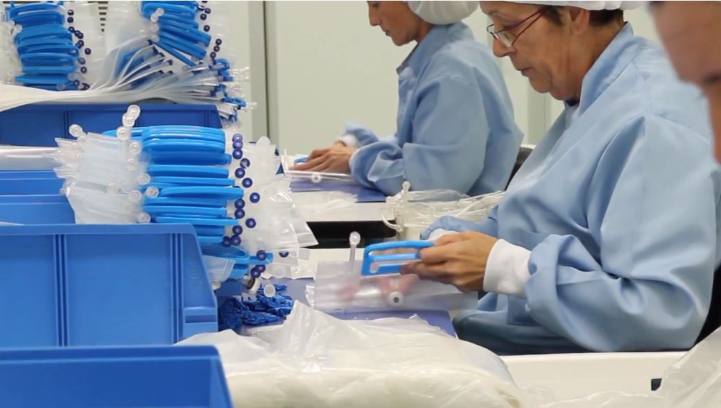 «Estatuko maskarilla egile haundiena» laster, Hernaniko Bexen Medical enpresa