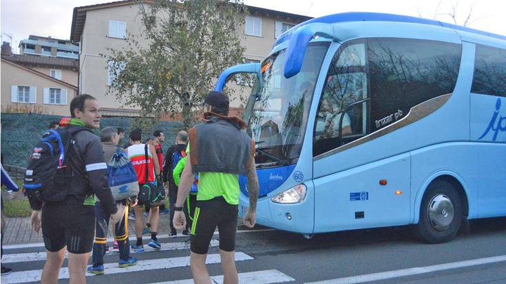 Behobia-Donostiarako autobusean izena emateko, asteazkenetan