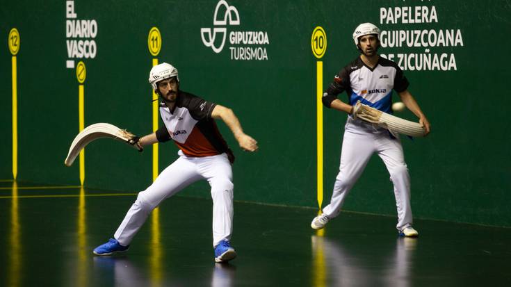 Aldabe eta Barrenetxeak finalerdia  galdu dute Zarauzko Txapelketan