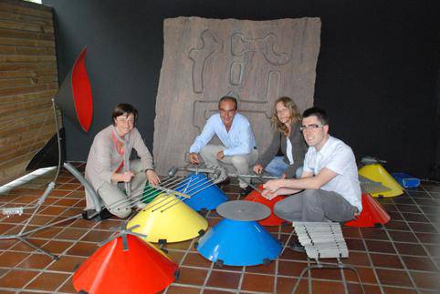 Umeek eskultura eta musikaren arteko harremana ezagutuko dute Chillida Lekun