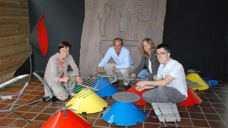 Umeek eskultura eta musikaren arteko harremana ezagutuko dute Chillida Lekun