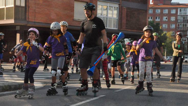 Patinen gainean hasi zuten eguna
