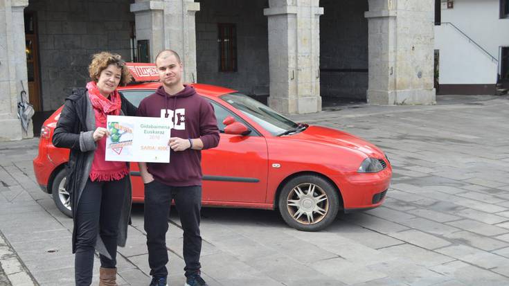 Haritz Lopezek, 400 euroko saria