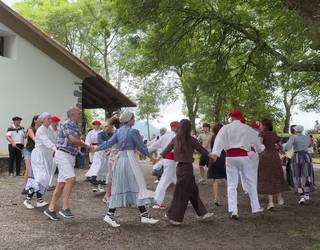 Santiomendiko Jaiak - Abuztuak 16: San Roke eguneko ospakizuna, ermitan