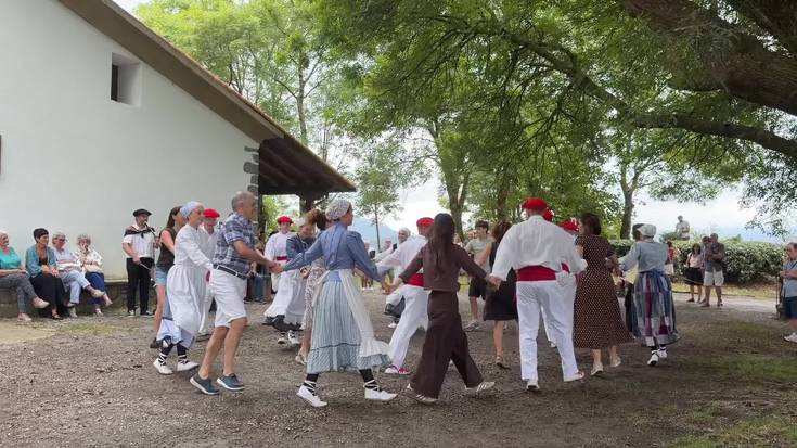 Santiomendiko Jaiak - Abuztuak 16: San Roke eguneko ospakizuna, ermitan