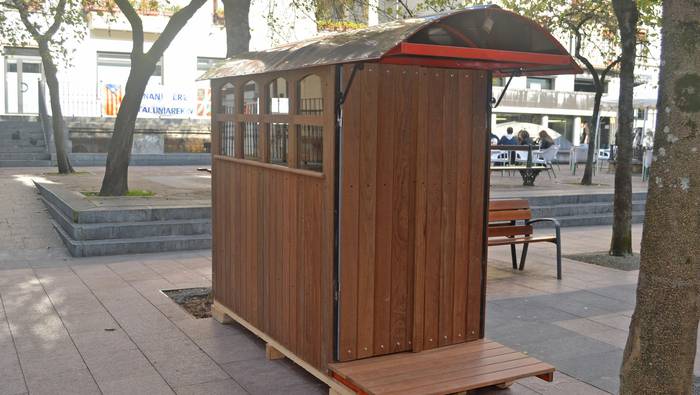 Plaza Berriko liburu kioskoa gaur  jarriko da berriro martxan