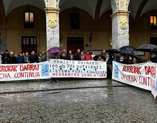 Pentsiodunak plazara itzuliko dira astelehenean