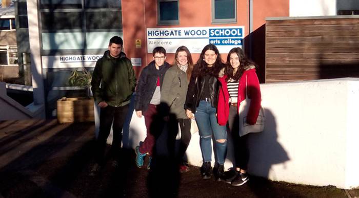 Institutuko ikasleak Londonen egon dira