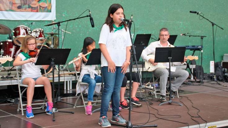 Musika eskolaren festa haundia, ikasturteari bukaera emateko