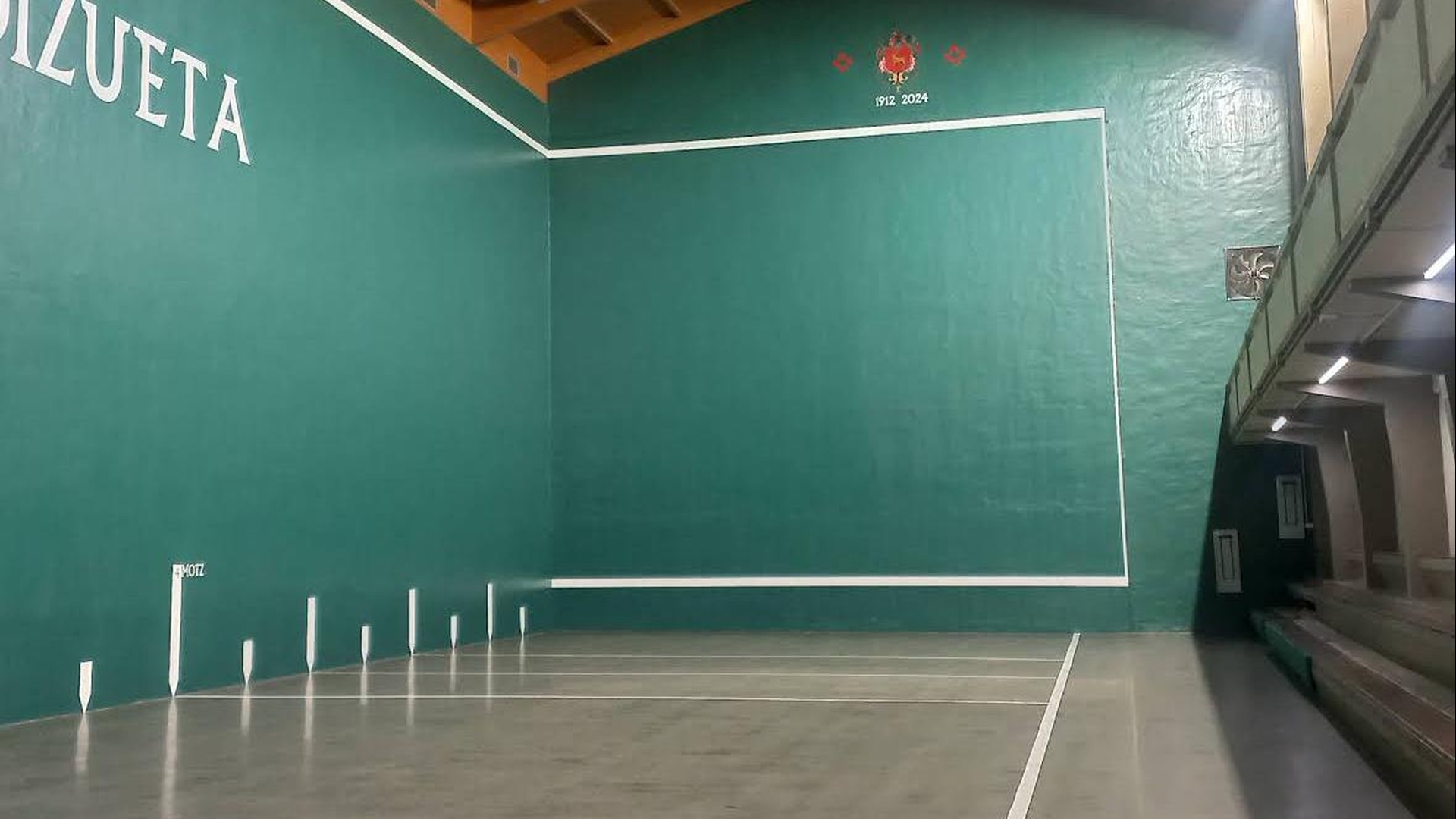 Pelota protagonista gaurkoan, Goizuetan