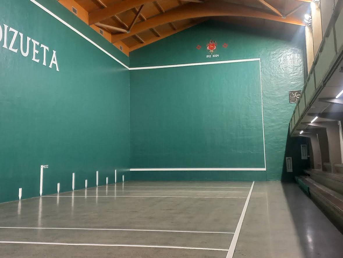 Pelota protagonista gaurkoan, Goizuetan