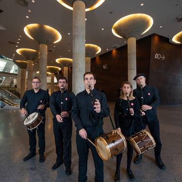 Santa Zezilia: txistulariak