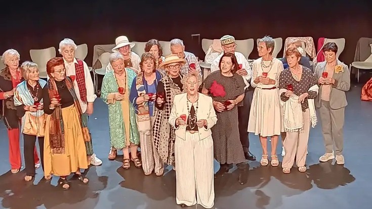 'No quiero más, quiero mejor' antzezlana, gaur Erriberan