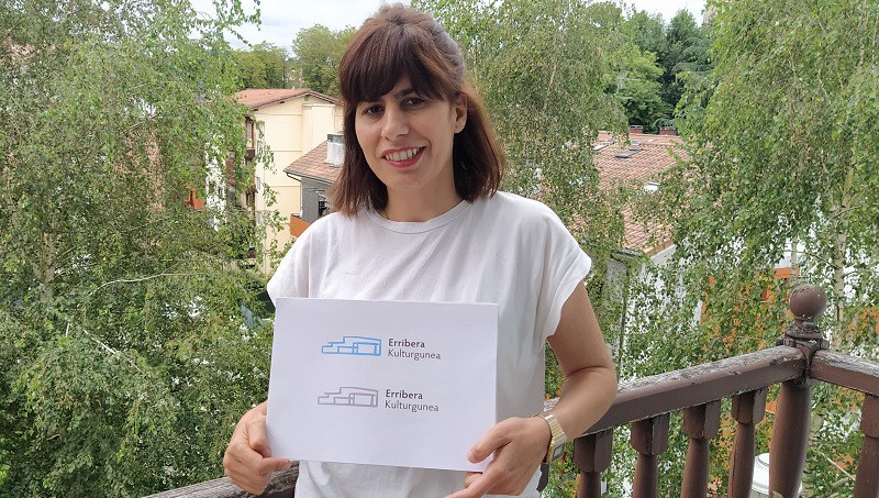 Erribera kulturguneak badu logoa, Noelia Lozanok egina