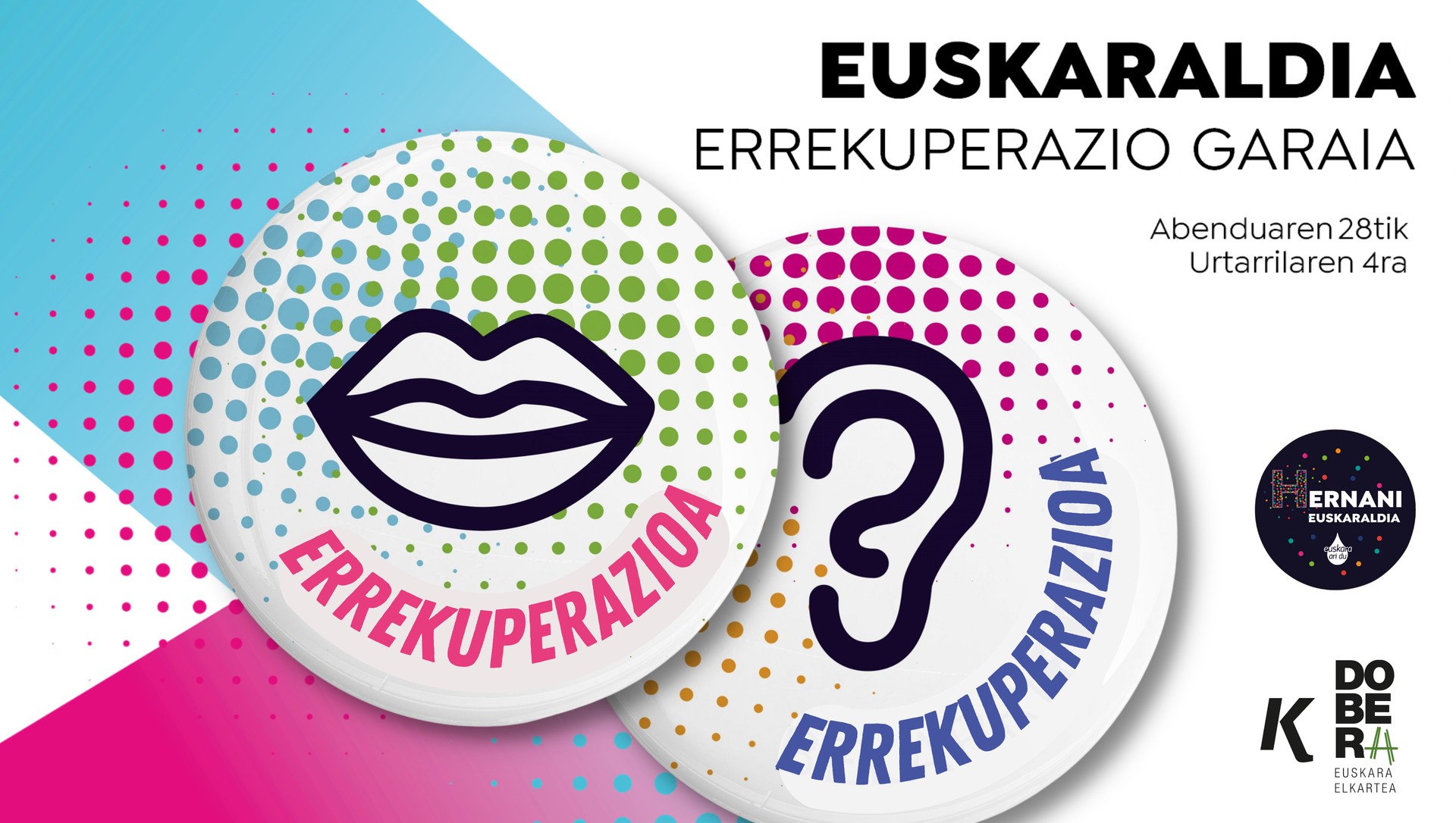 Gaur hasiko da Euskaraldiko errekuperazio fasea, ariketa gaizki egin edo nota igo nahi dutenentzat
