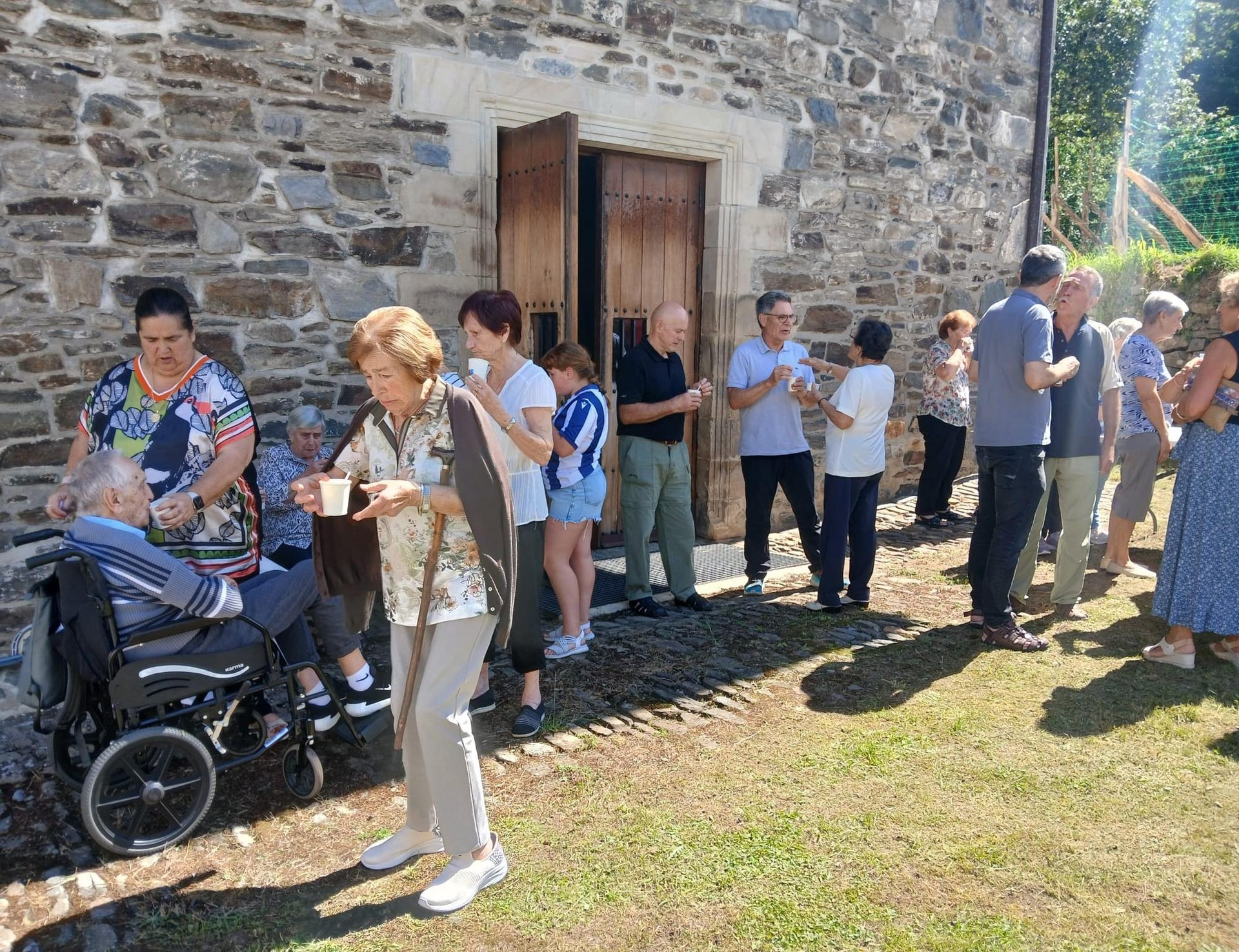 Madalena eguna ospatu dute izen bereko ermitan Goizuetan