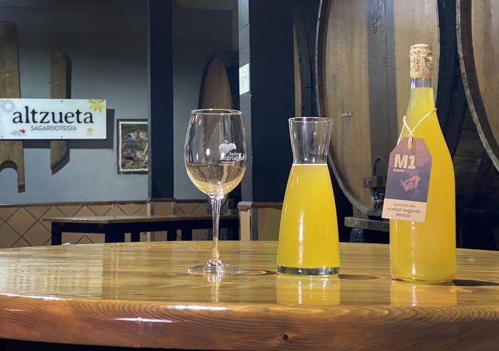 Sagardoa «gertutasunez» ezagutzeko aukera, Altzuetan