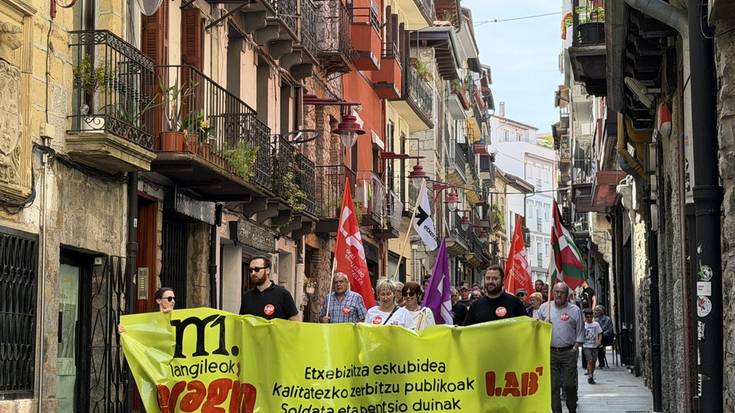 Langilearen Nazioarteko eguneko manifestazioa, iruditan