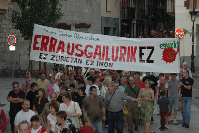 Errausteriaren aurka mobilizatu zirenekoa...