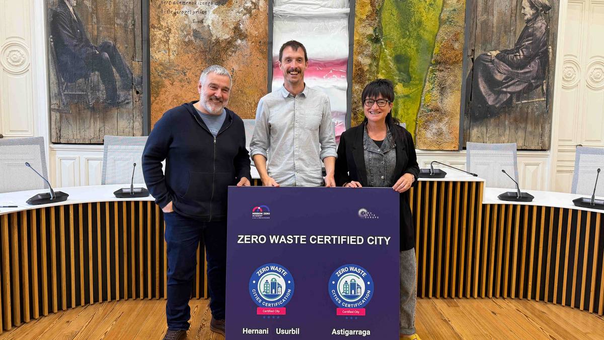 Astigarragak hirugarren izarra eta Hernanik laugarrena, Zero Zaborren