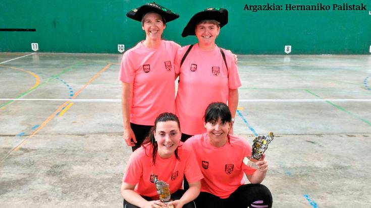 Amaia Alkorta eta Marta Muruak txapela, Iruratik Hernanira
