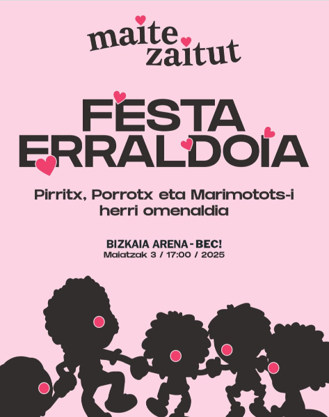 'Maite zaitut' omenaldirako lau sarrera zozketatuko ditu Kronikak