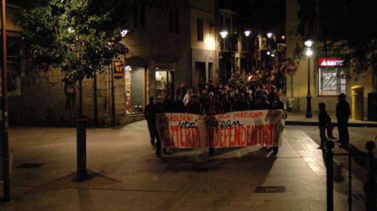 Mañel Serra atxilotu zuen atzo Polizia Nazionalak