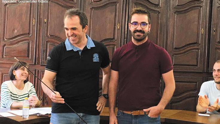 Aginte makila hartuta, Unai Miranda alkate berria