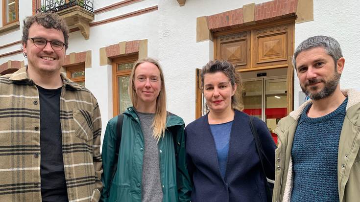 Beñat Iturriozek eta Tamara Garciak jaso dituzte Udalaren sorkuntza bekak