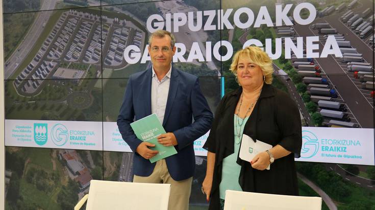355 kamioi aparkatzeko gunea eraikiko du Foru Aldundiak, Astigarragako lurretan