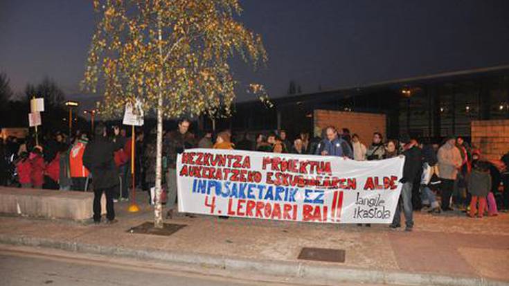 Kontzentrazioa gaur, Donostian 
