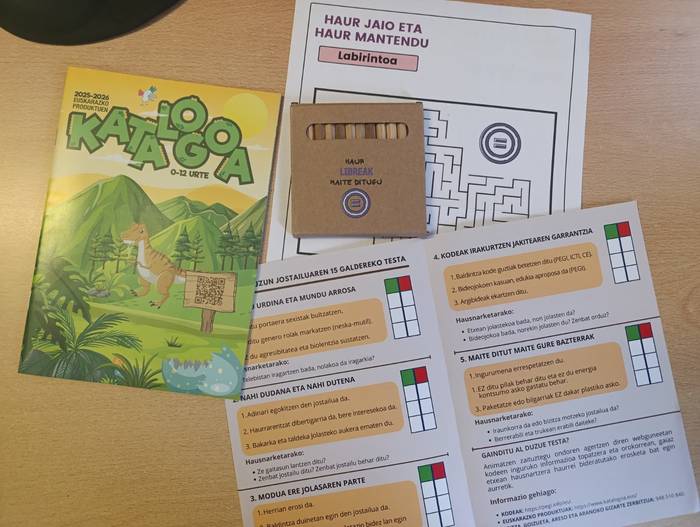 'Jostailua aukeratzea ez da jolasa!' kanpaina, martxan