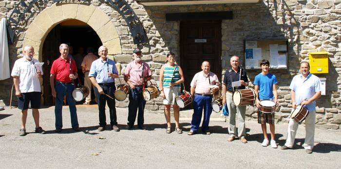 Giro ederra, San Roke egunean.