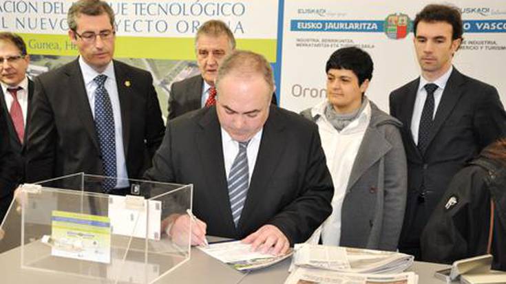 Hasi dira lanak Galarretako Teknologia Parkea egiteko: 150.100 m2, inobaziorako