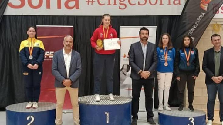 June Ruiz Belategi Espainiako txapelduna, hirugarren urtez jarraian