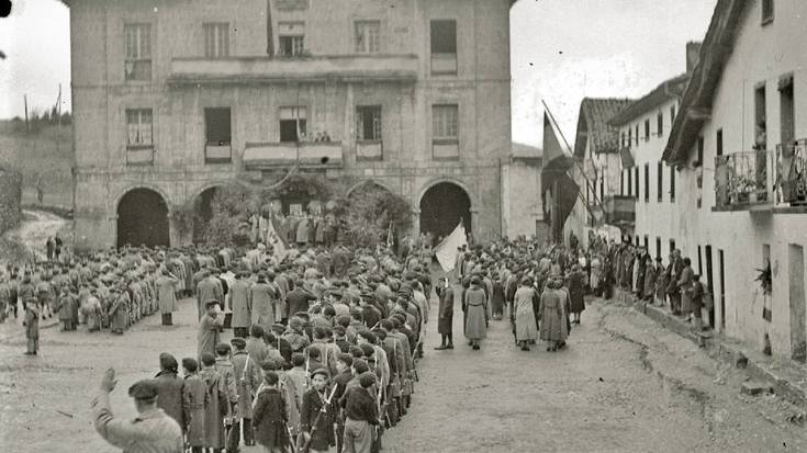 Justo Arocena Arruabarrena astigartarra omendu zuten, Gernikan