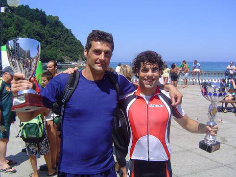 Alfaro bigarren eta Goñi laugarren, Getaria-Zarauzko uretan