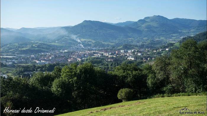 Gaztetxoek Oriamendira irteera